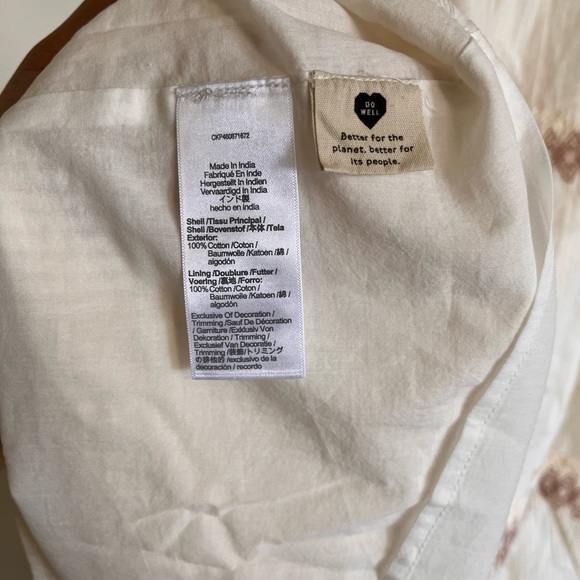 Madewell Lucie Smocked Tiered Midi Dress Plus size 1X - Picture 12 of 13